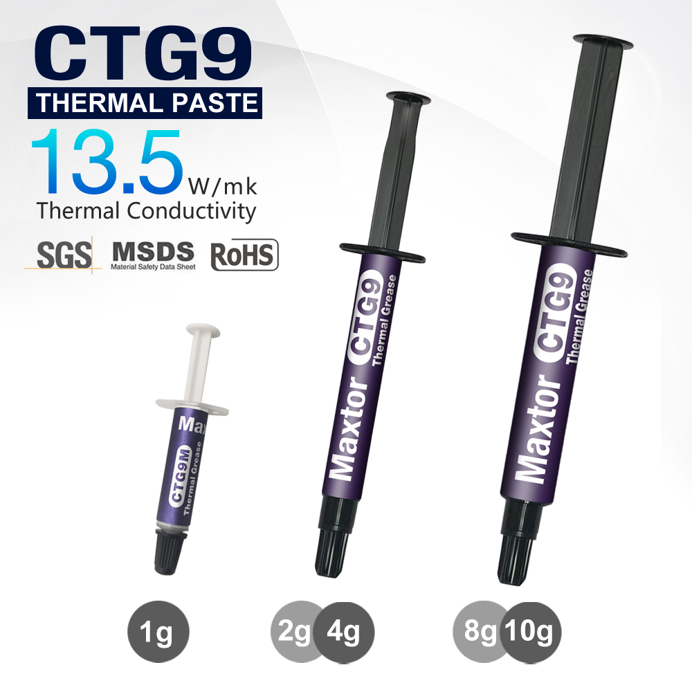Thermal Paste - Pasta Termica Maxtor CTG9 1g 2g