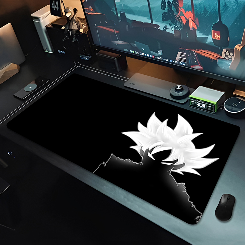Pc Gaming Keyboard - Tappetino per Mouse DBZ Black Anime