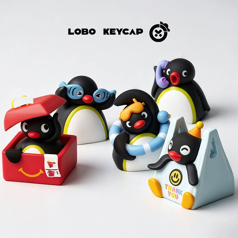 Custom Keycaps - PINGU Penguin Second Bullet Series Keycap