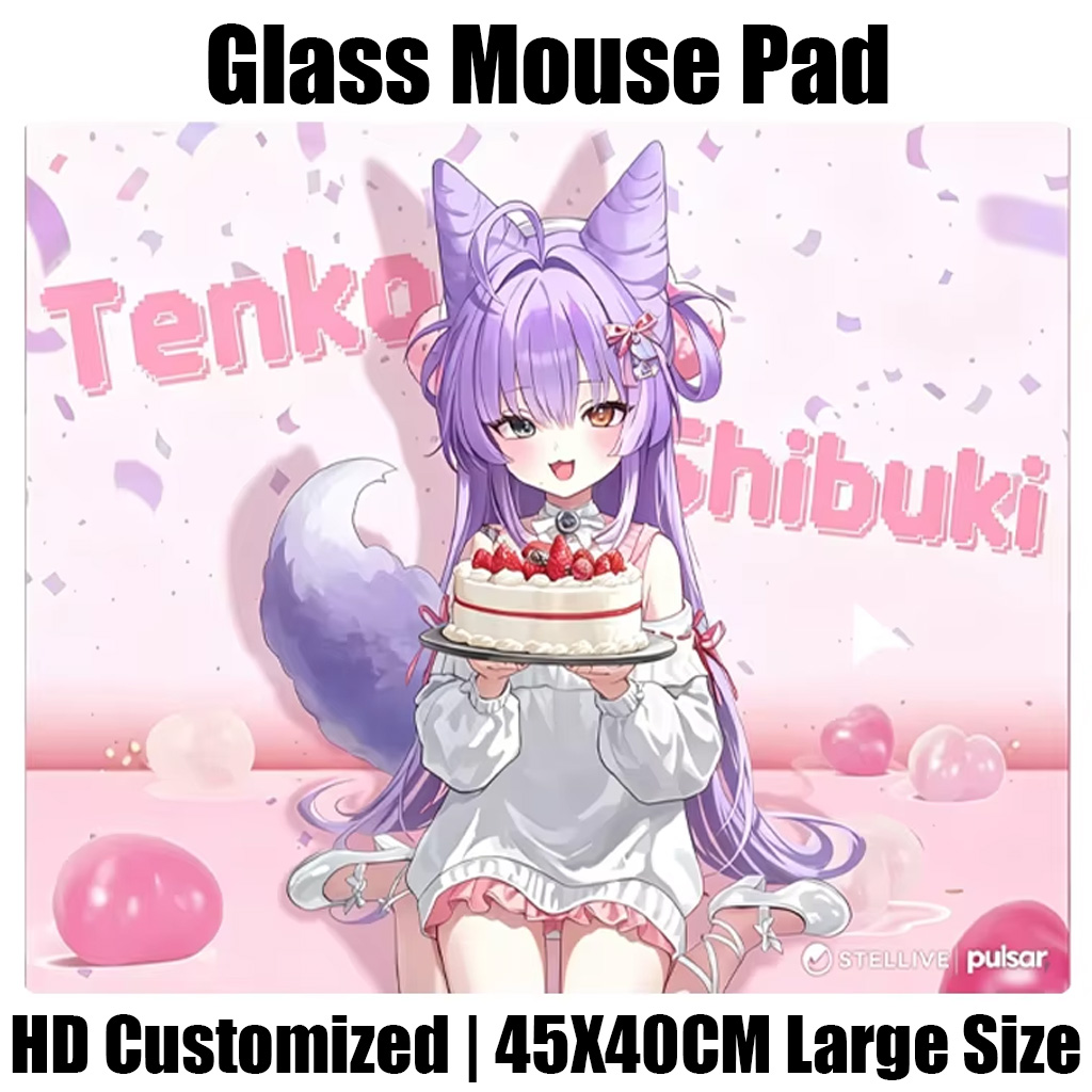 Fps Gaming Mouse - Tappetino per Mouse in Vetro Tenko