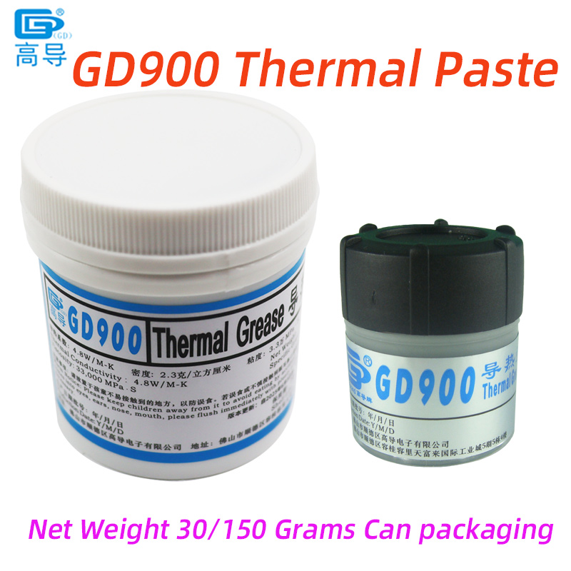 Thermal Paste - Pasta Termoconduttiva GD900 Grigia in Confezione
