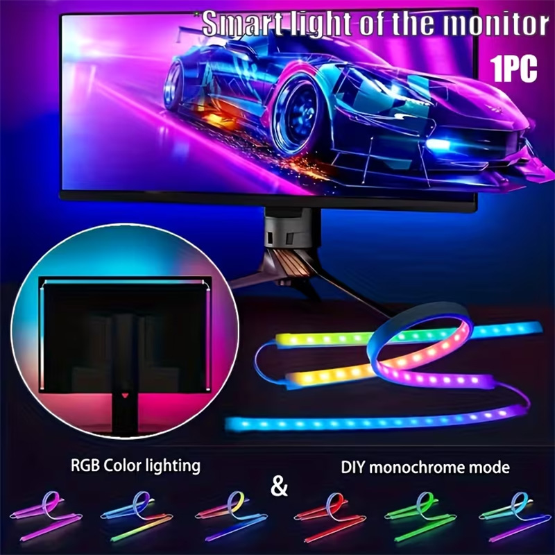 Striscia LED RGB per Gaming, R - Pc Gaming Game recensione e prezzo