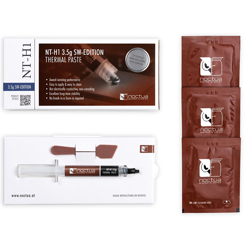 Noctua NT-H1 NT-H2 3.5g 10g Pa - Thermal Paste recensione e prezzo