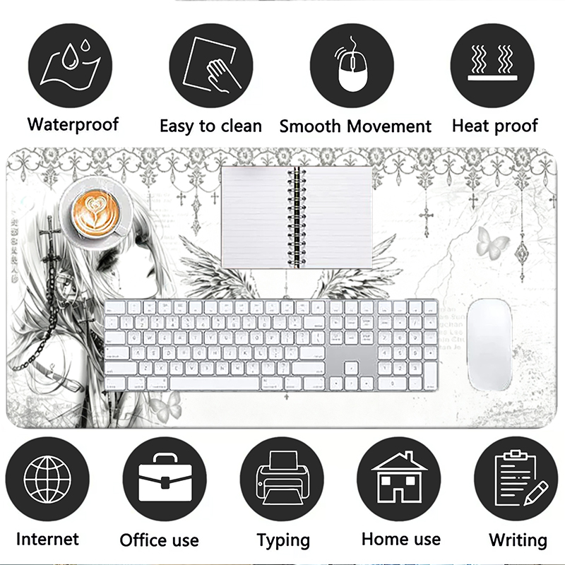 Tappetino per mouse in pelle,  - Pc Gaming Keyboard recensione e prezzo