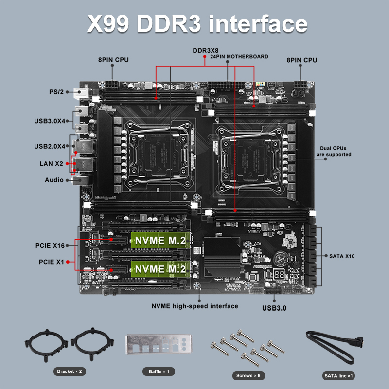 Scheda madre CPU X99 a doppio  - Pc Gaming Omen recensione e prezzo